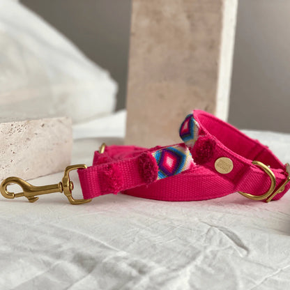 Halsband Nomade - Roze